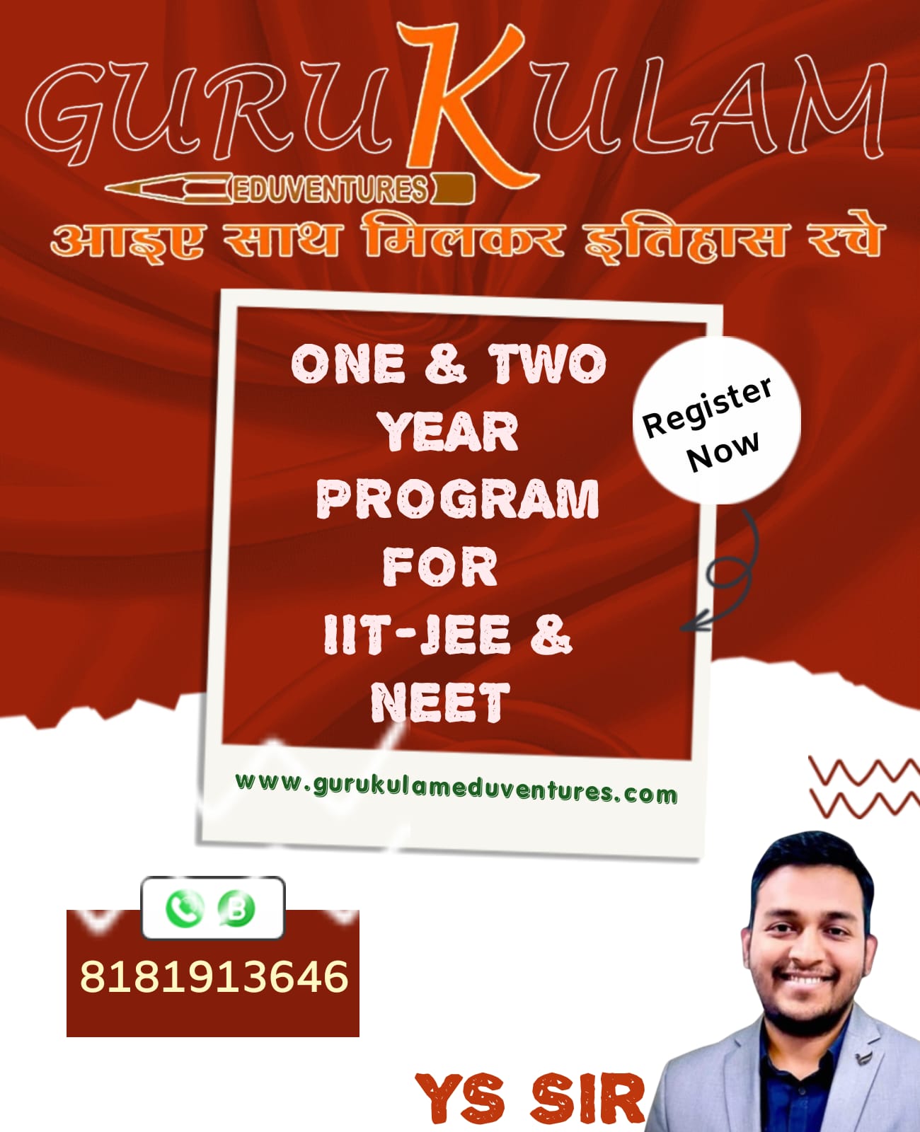 ONE & TWO YEAR PROGRAM FOR IIT-JEE & NEET