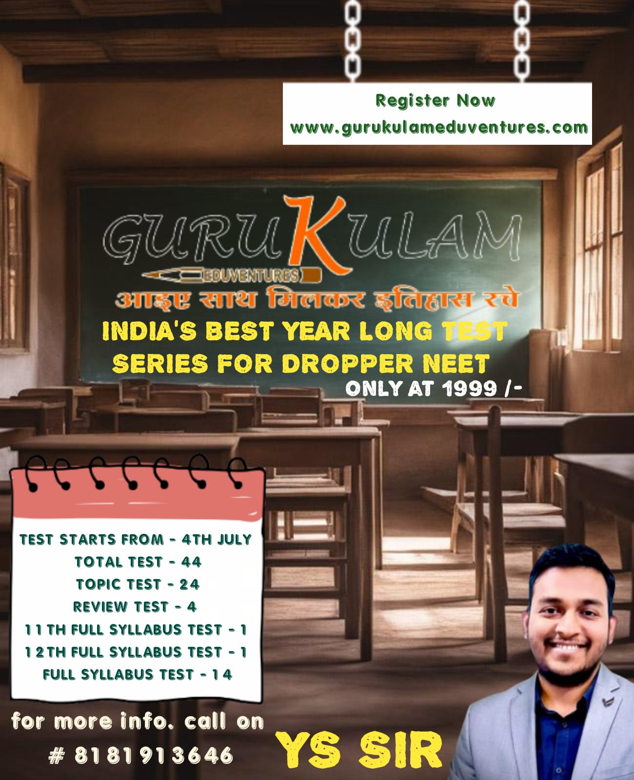 Dropper neet yearlong